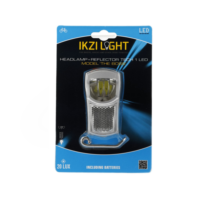 IkziLight koplamp 1W LED met reflector
