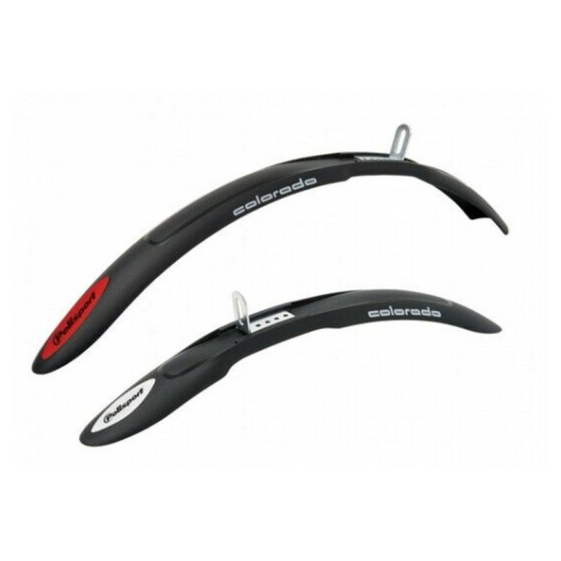 Spatborden set 26 inch zwart