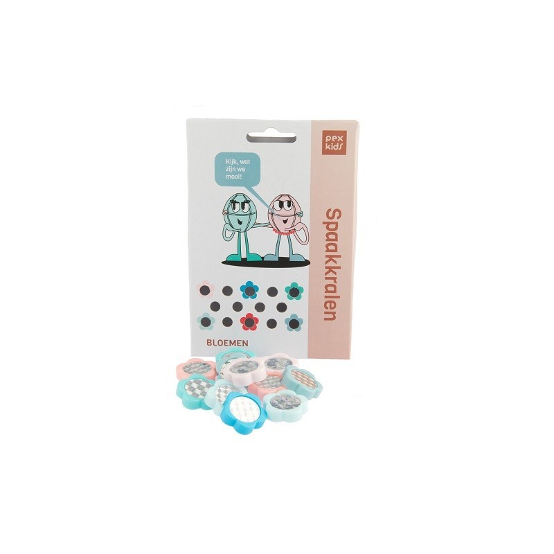 PexKids spaakkralen bloemetjes
