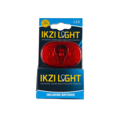 IkziLight achterlicht 3xLED ovaal rood
