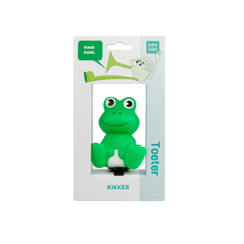 PexKids fietstoeter Kikker