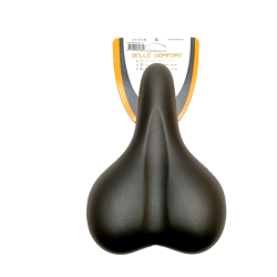 Selle Comfort zadel zwart gel