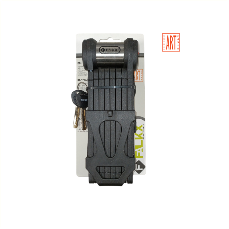 FALKX Compact vouwslot 120cm zwart