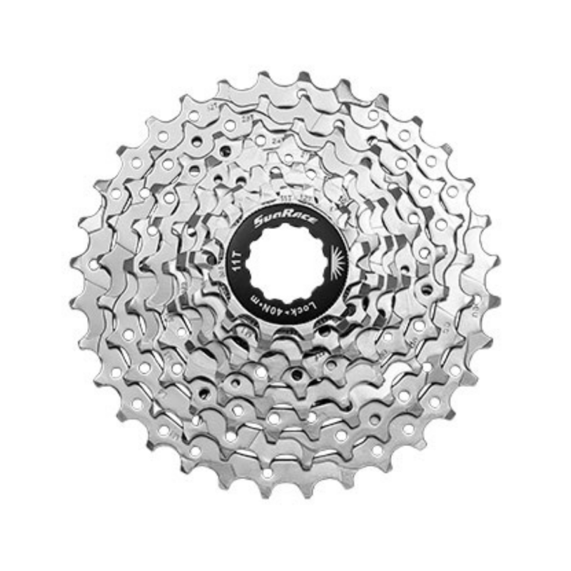 SunRace Cassette 9 speed 12-25T - zilver