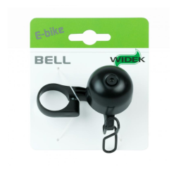 Fietsbel paperclip Widek zwart