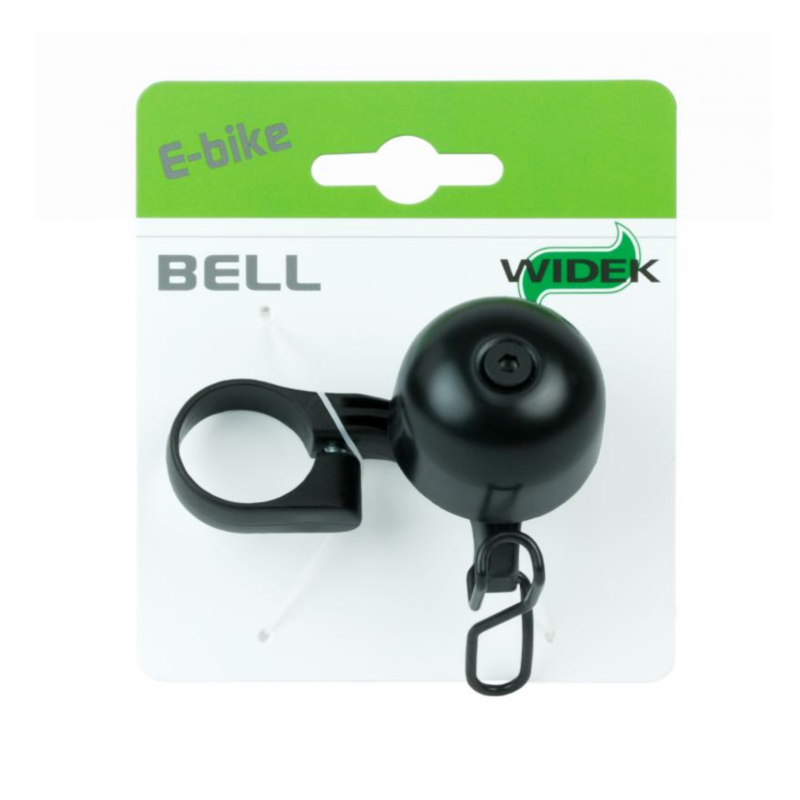 Fietsbel paperclip Widek zwart