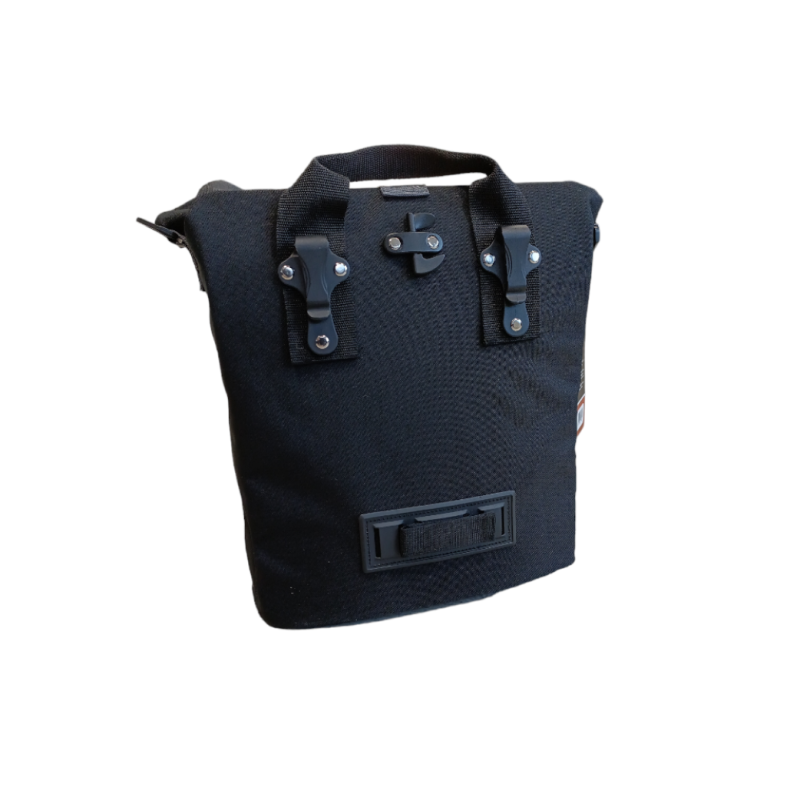 Bagoo enkele shopperfietstas. 14ltr