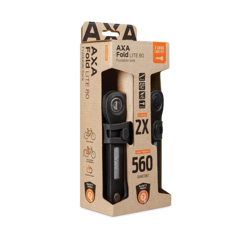 Axa vouwslot Fold Lite 80 Duo Pack
