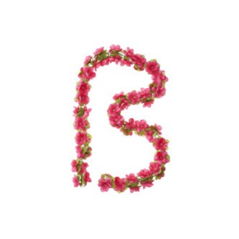 Basil Flower Garland bloemenstreng fuchsia