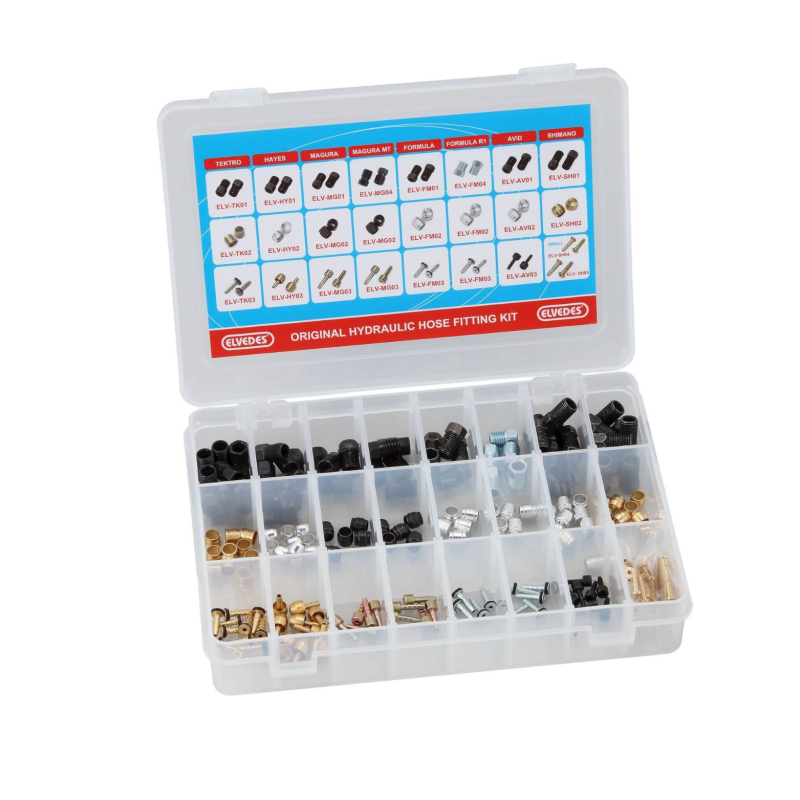 Elvedes assortiment Hydroslang aansluitingen