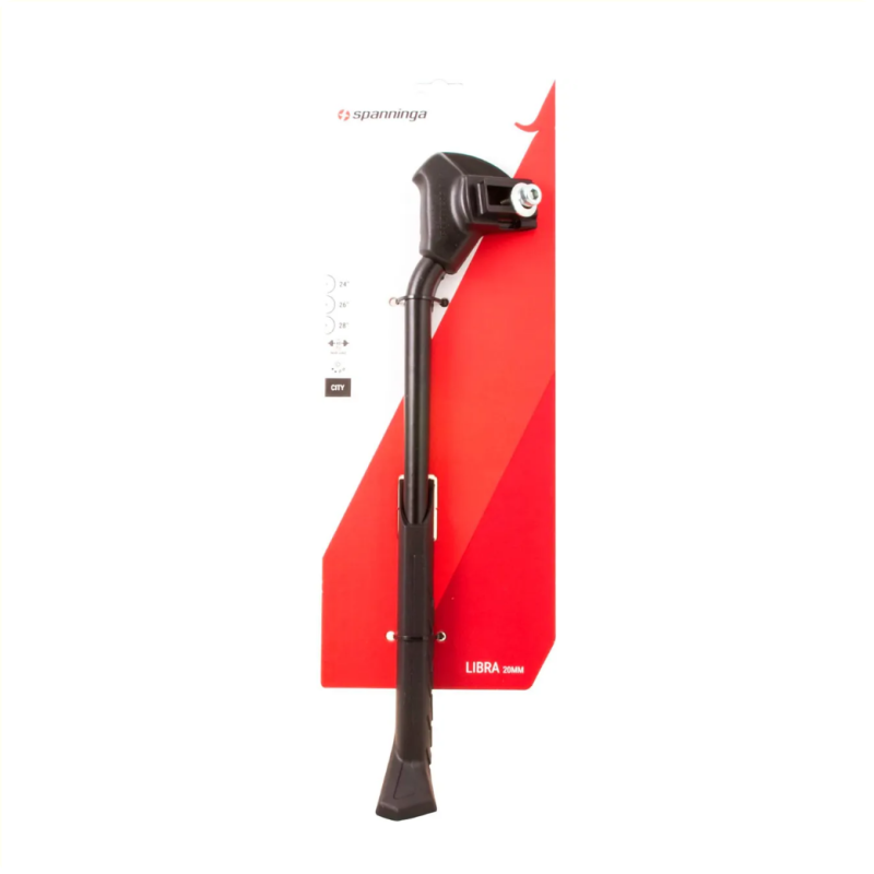 Zijstandaard 28" Spanninga Libra 20mm zwart