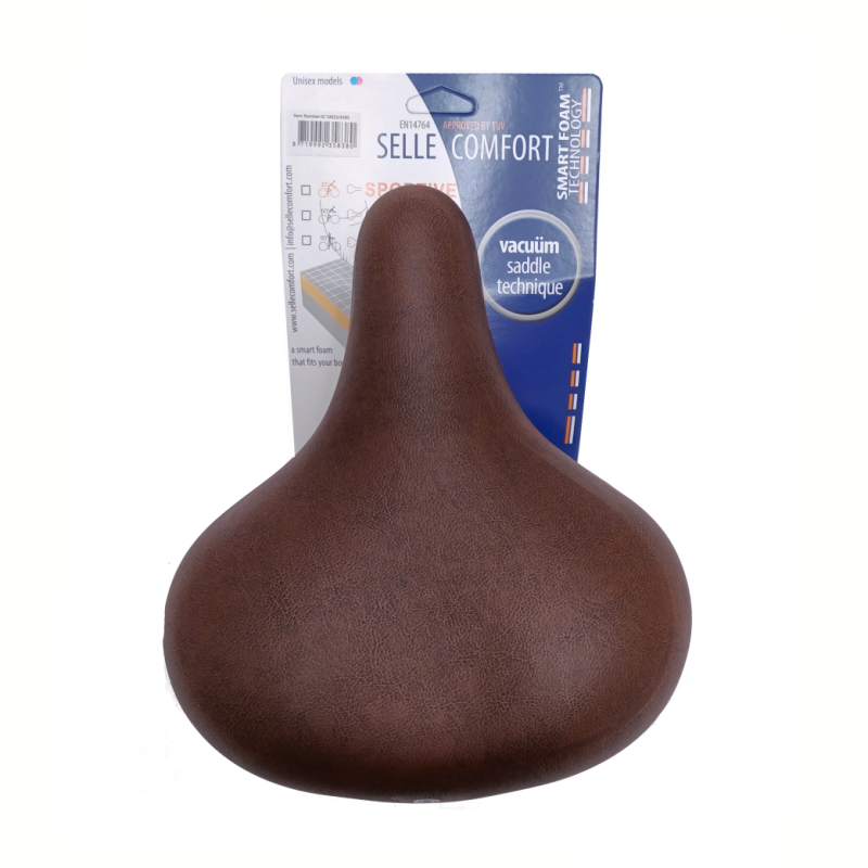 Selle Comfort Retro Medium zadel bruin