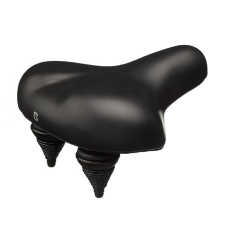 Selle Comfort zadel Retro medium zwart