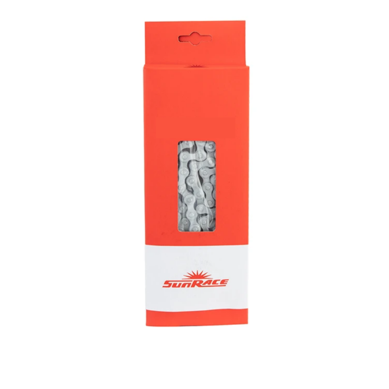 Sunrace ketting 1/2 x 3/32 6/7-speed 116L grijs