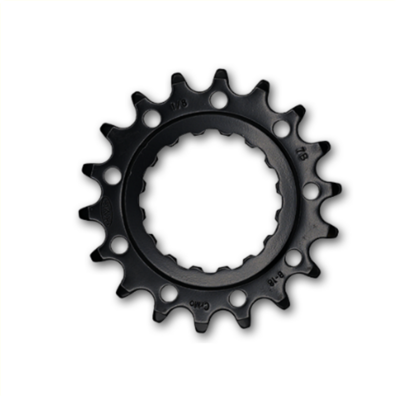 KMC tandwiel F Bosch Front 18T Chromoly Black