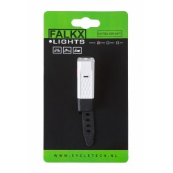 Falkx Mini koplamp LED. USB...
