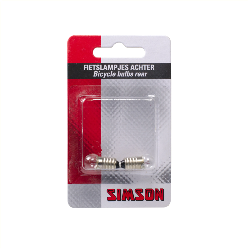 Simson Fietslampjes Achter, 2 stuks