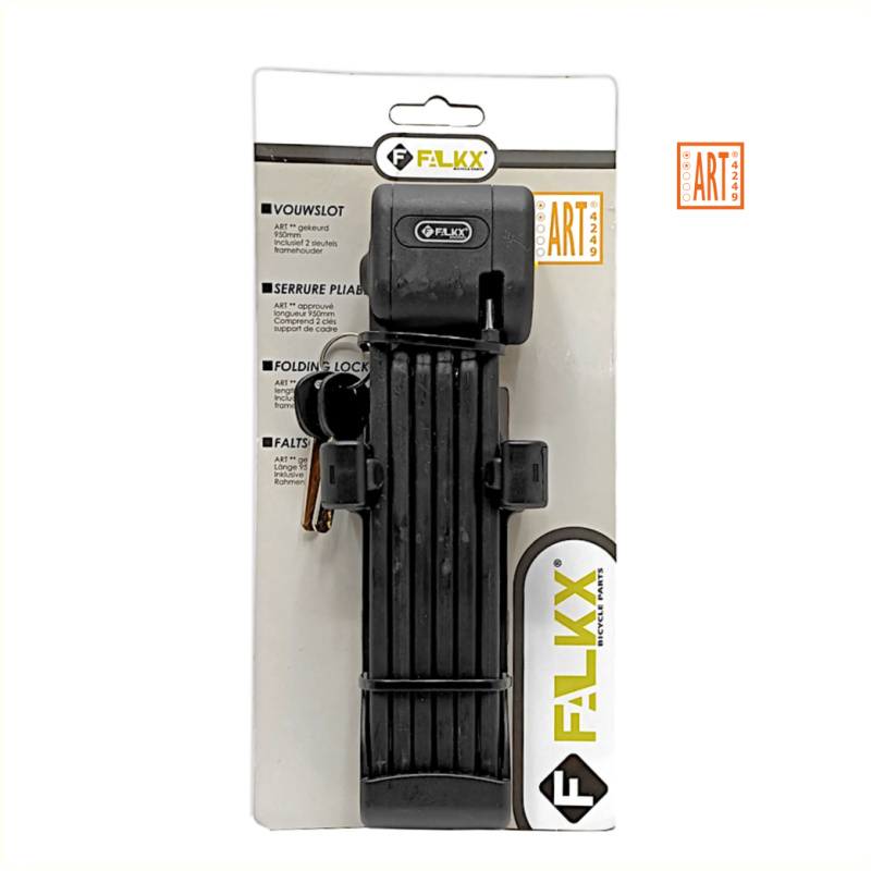 FALKX Muscle 95 vouwslot zwart