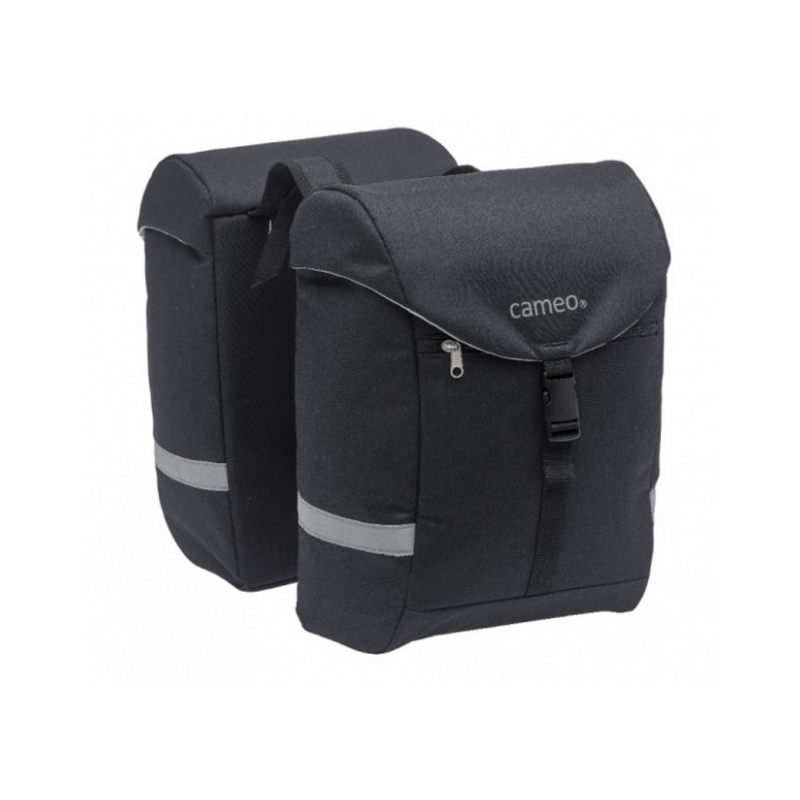 Cameo Sports Double dubbele fietstas 28L Zwart