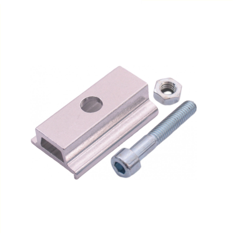 Adapterplaat zilver