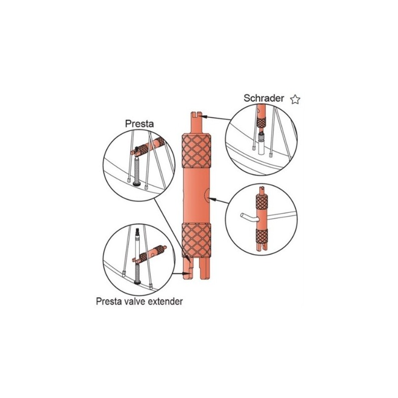 IceToolz Binnenventielsleutel