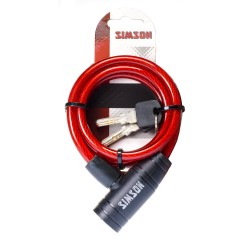 Simson Spiraalkabelslot Kinder