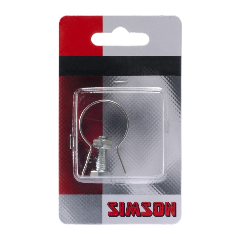 Simson Rembandage, rond, 22mm RVS