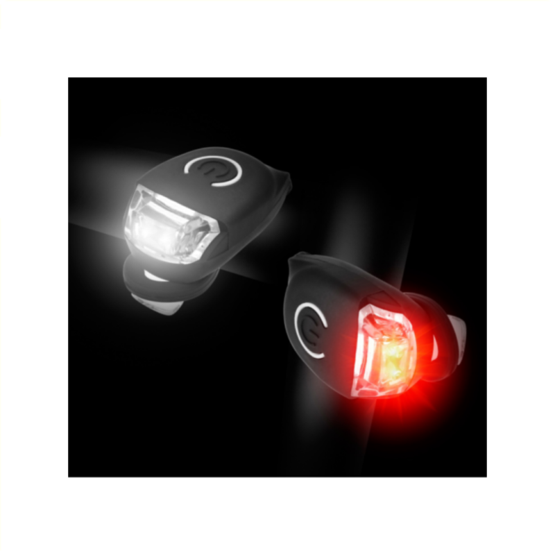 FALKX Snake Eye siliconen verlichting Led set zwart Batterij