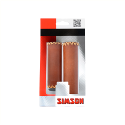 Simson Handvatten Leder bruin