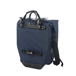 100% waterdicht enkele fietstas 25,4L Blauw