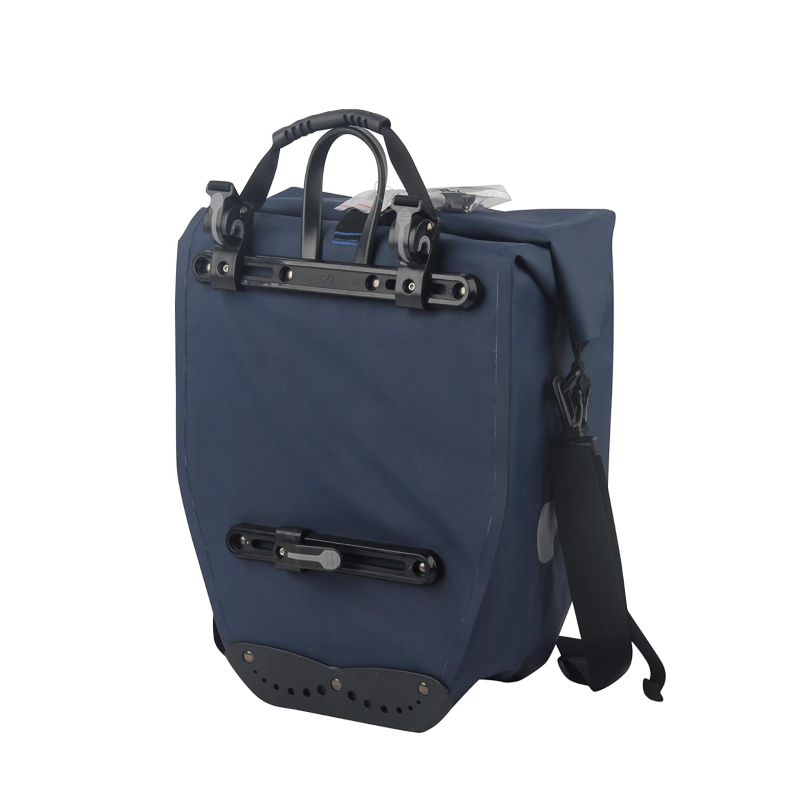 100% waterdicht enkele fietstas 25,4L Blauw