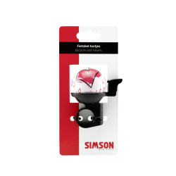 Simson Bel Hartjes Roze/Wit