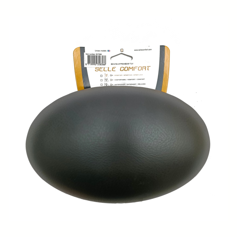 Selle Comfort zadel Rok zadel zwart, zonder strop