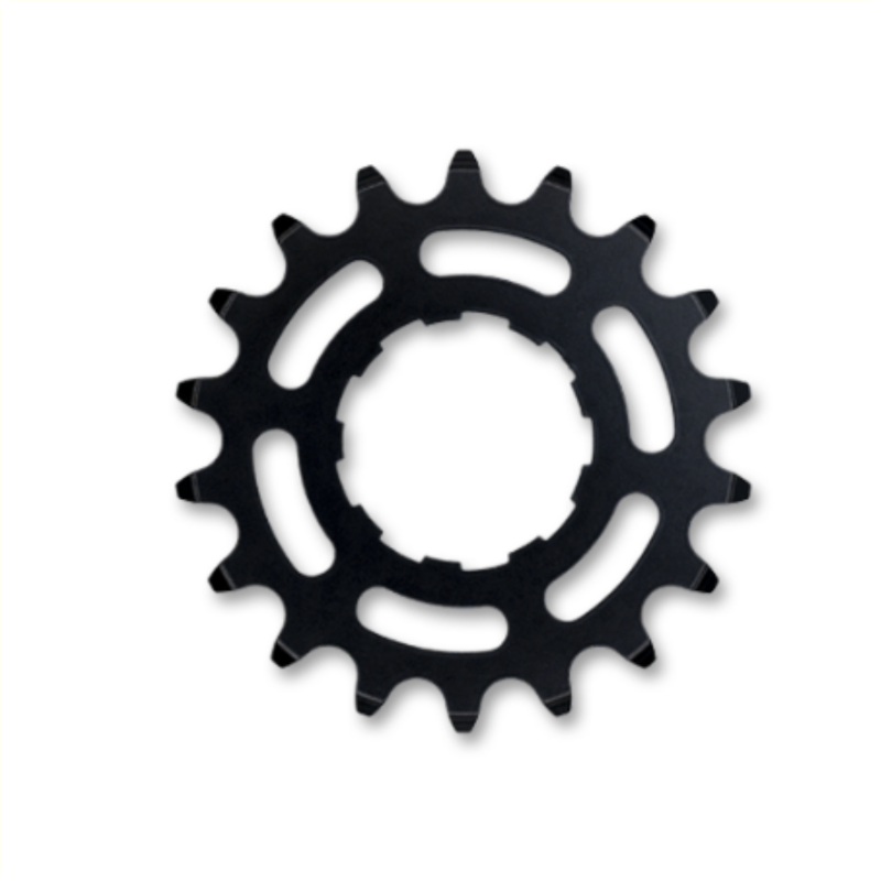 KMC tandwiel R Enviolo narrow 18T achtertandwiel. Chromoly Black 1/2x3/32