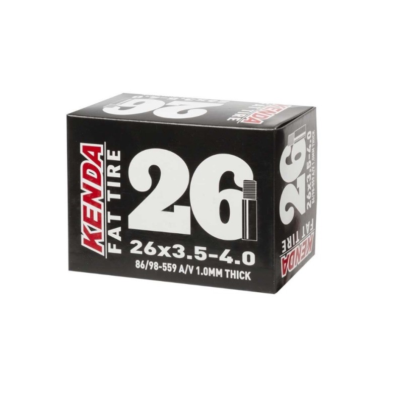 Kenda Binnenband 26x3.5-4.00 ETRTO 86/100-559, Ventiel: AV/Schrader 35mm