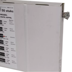 Slurf Binnenkabel RVS...