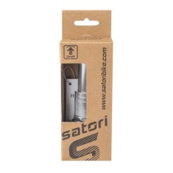 Satori A-head stuurpen 1 1/8 verhoger zilver