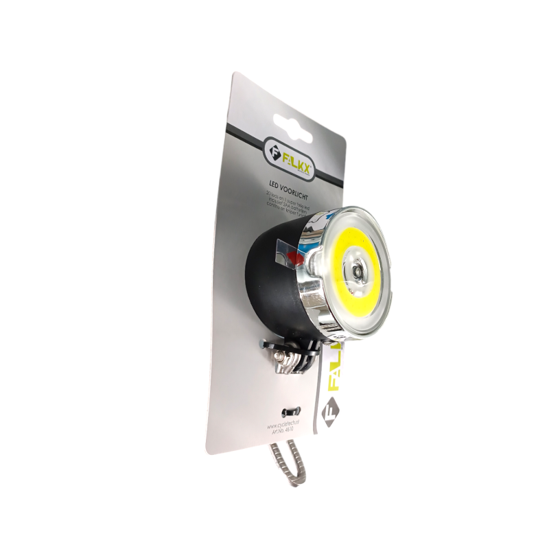 FALKX Black Star koplamp Led Batterij