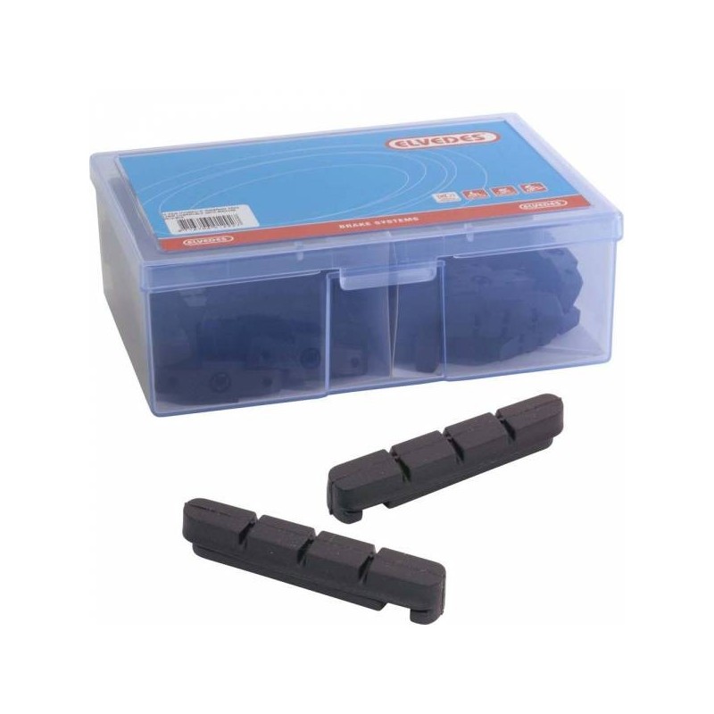 Elvedes remblokken 55mm voor Shimano per 25 paar