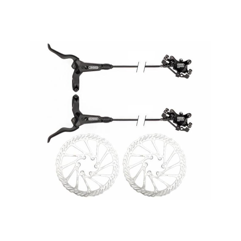 Elvedes Hydraulisch Schijfremsysteem HP4000 Links + rechts