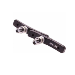Simson remblokken V-brake 72mm, asymmetrisch. per 25 paar
