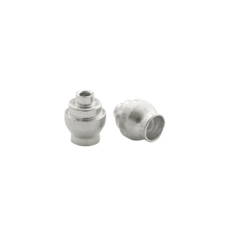 Kabelnippel aluminium Per 25