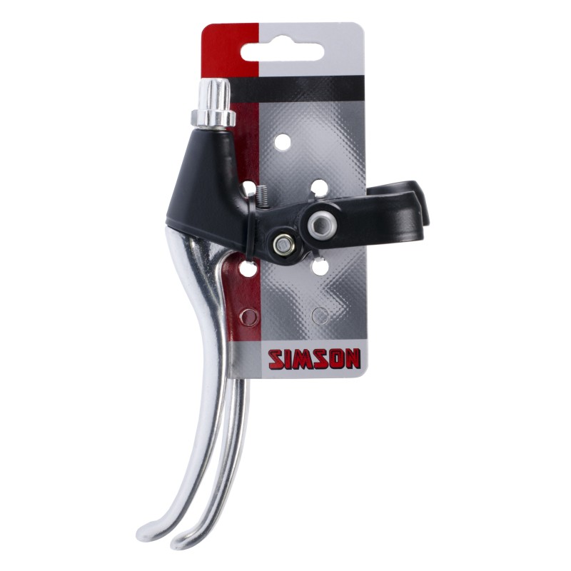 Simson Remhendel set, verstelbaar, Lange greep, aluminium/zwart