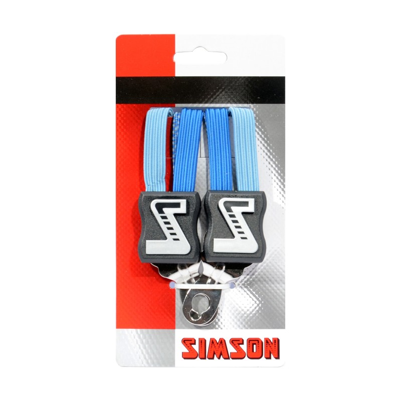 Simson Snelbinder Kort, 3 binder, kobalt blauw