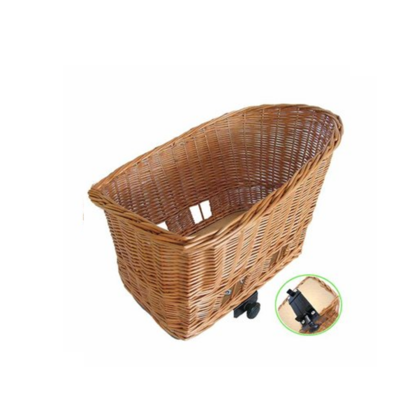 Basil Pasja hondenfietsmand L 50cm Naturel