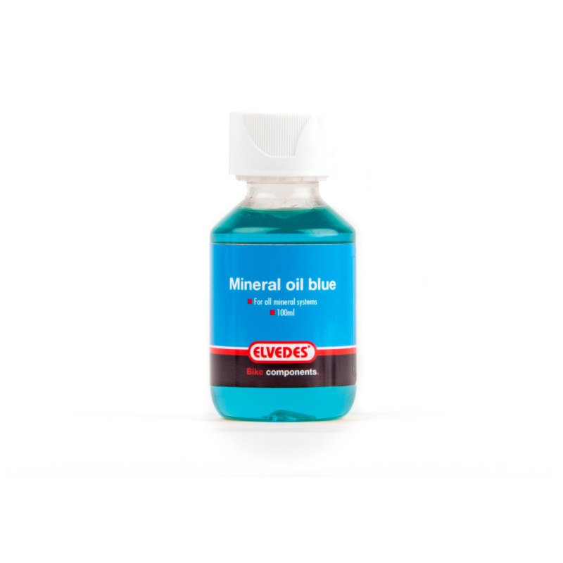 Elvedes minerale olie Flacon 100ml blauw