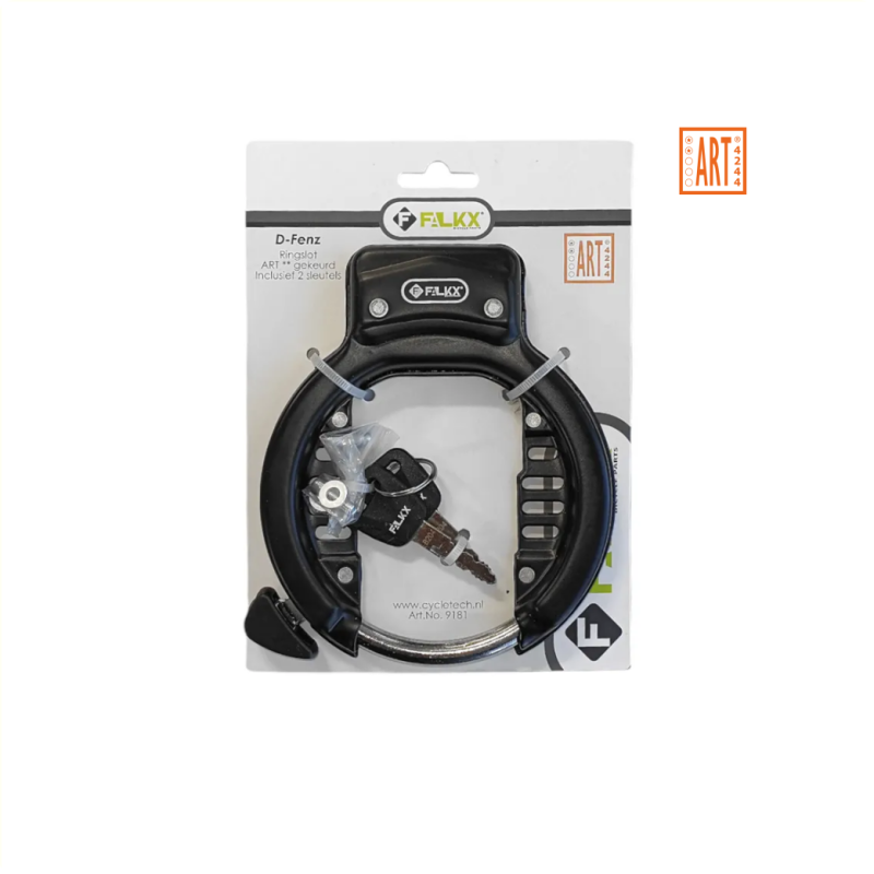 FALKX D-Fenz Ringslot zwart