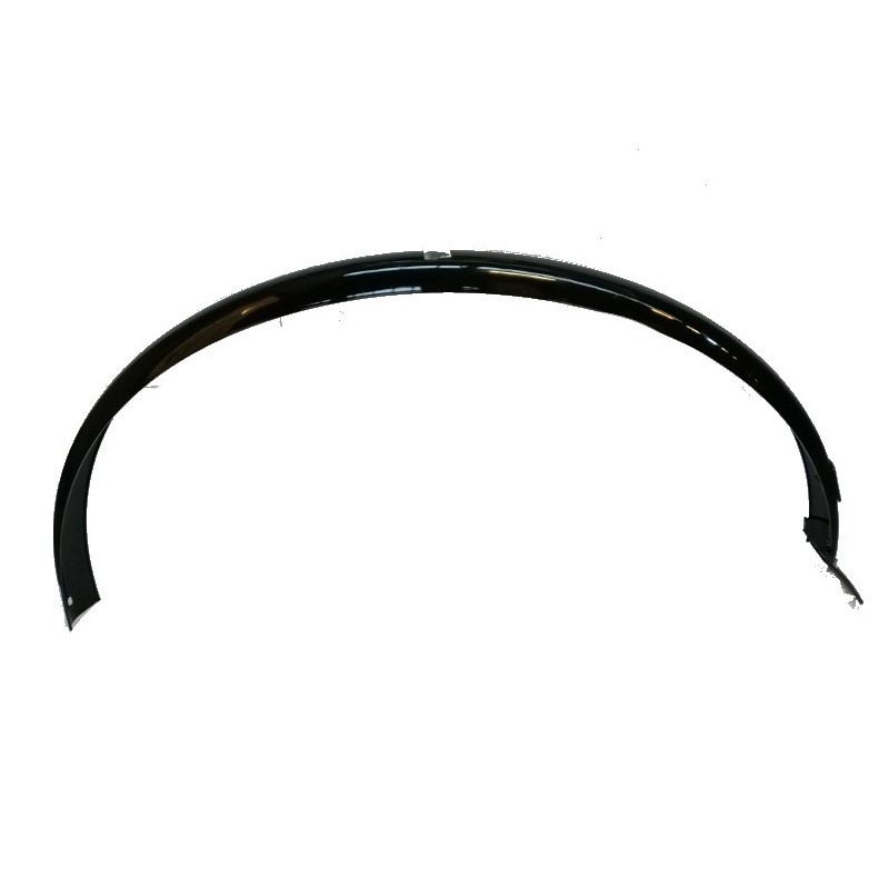 Achterspatbord zwart 28"/48mm breed