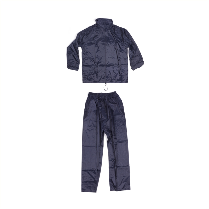 Regenpak L blauw