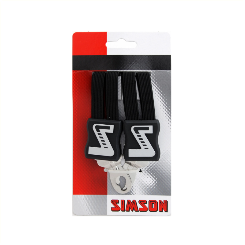 Simson Snelbinder Extra Lang, 4 binder, zwart